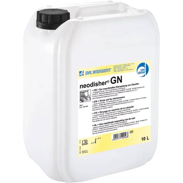 Dr. Weigert neodisher GN Klarspülmittel - 10 Liter