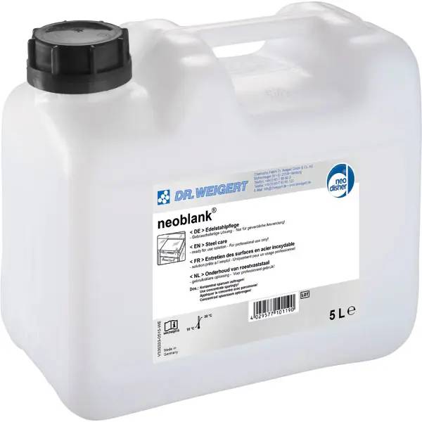 Dr. Weigert neoblank Edelstahlpflege - 5 Liter