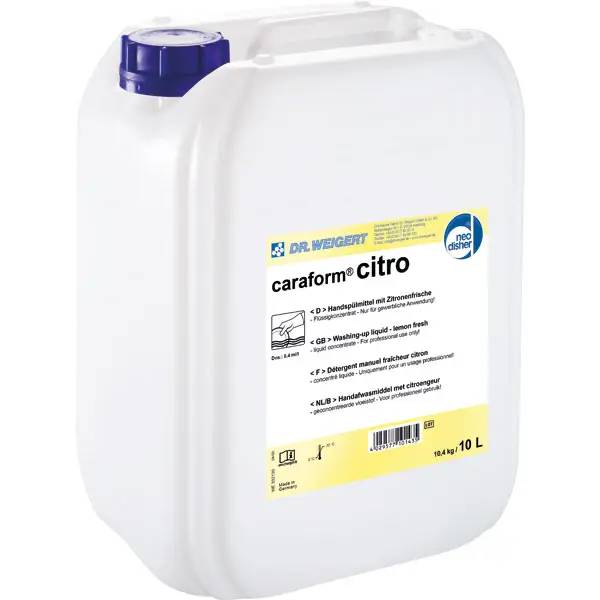 Ein Bild von Dr. Weigert caraform citro Handspülmittel - 10 Liter