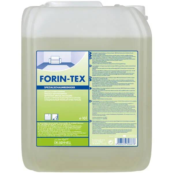 Ein Bild von Dr. Schnell FORIN-TEX Spezialschaumreiniger - 10 Liter