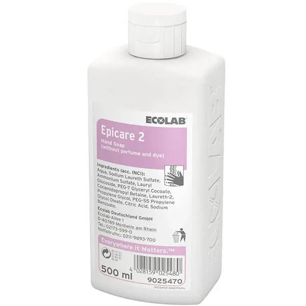 Ein Bild von Ecolab Epicare 2 Hautschonende Waschlotion - 500 ml