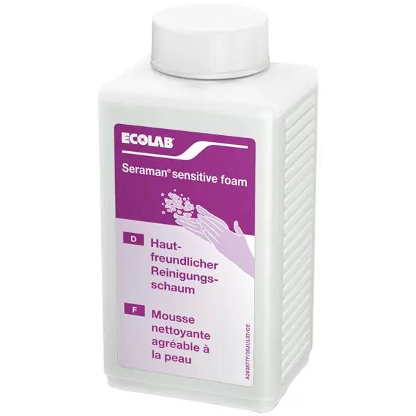 Ein Bild von Ecolab Seraman Sensitive Foam Waschlotion - 400 ml