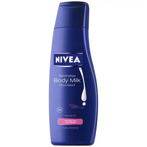 Ein Bild von Nivea Body Milk Hautpflegemilch - 250 ml