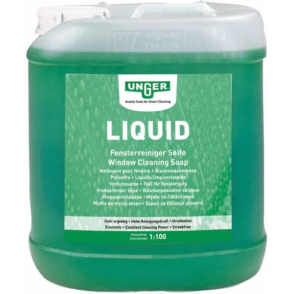 Ein Bild von Unger Liquid Fensterreinigungsseife - 5 Liter