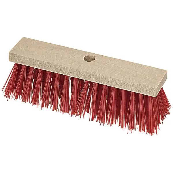 Ein Bild von Nölle Profi Brush Straßenbesen rot - 32,5 cm