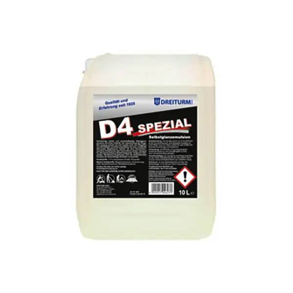 Dreiturm D4 SPEZIAL Selbstglanzemulsion - 10 Liter