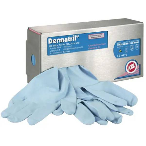 KCL Dermatril 740 Chemikalienschutzhandschuhe - 9