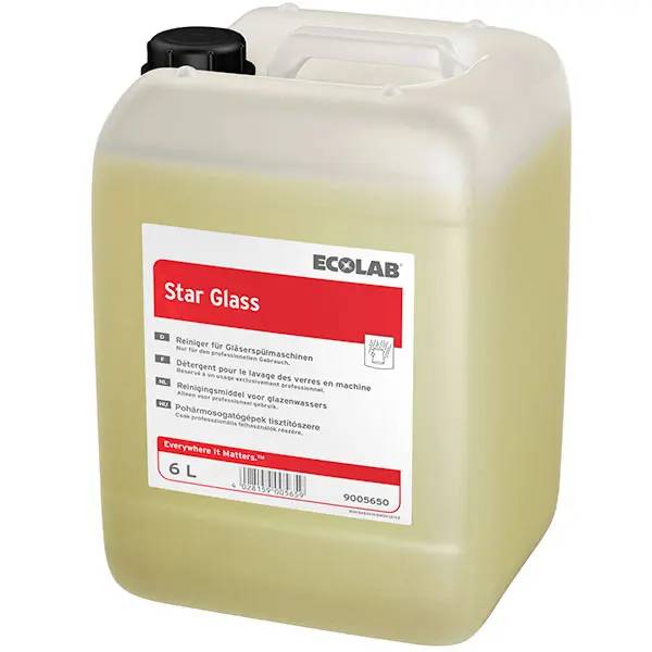 Ein Bild von Ecolab Star Glass Maschinenreiniger - 6 Liter