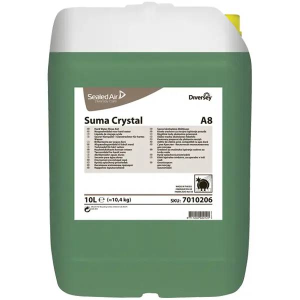 Ein Bild von Suma Crystal A8 saurer Klarspüler - 10 Liter