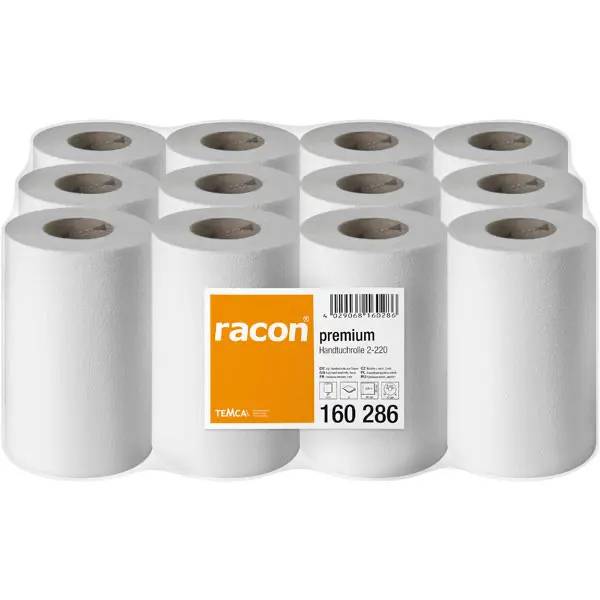 Temca racon premium Handtuchrolle weiß - 20,3 cm