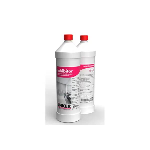 Ein Bild von Linker Chemie Inhibitor Sanitärgrundreiniger - 1 Liter