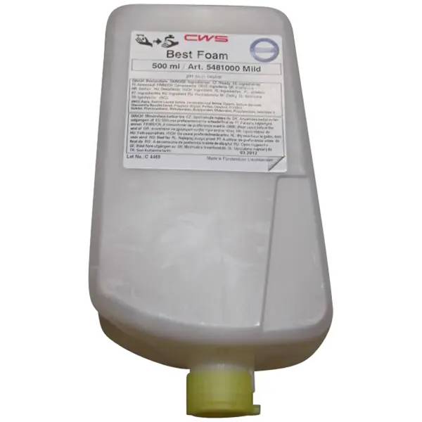 Ein Bild von CWS BestFoam Mild Seifenkonzentrat - 12x500 ml