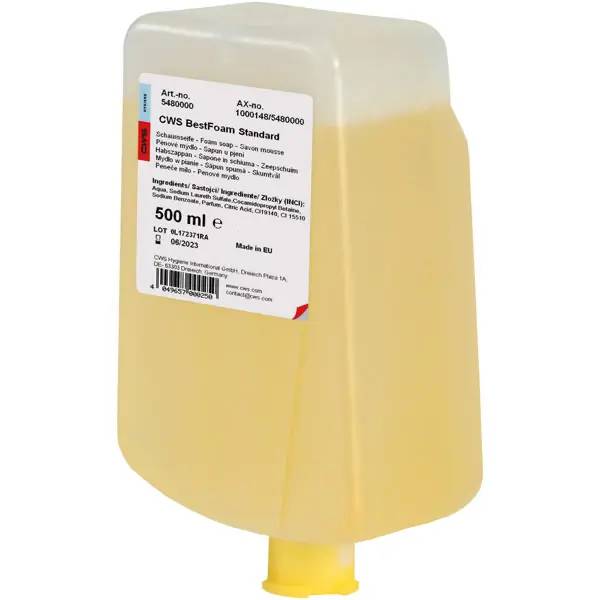 Ein Bild von CWS BestFoam Standard Seifenkonzentrat - 12x500 ml