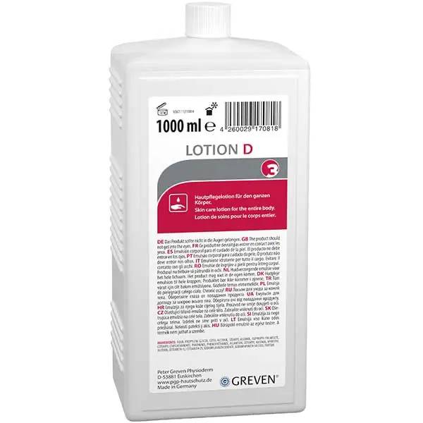 Ein Bild von Greven LOTION D Pflegelotion - 1 Liter