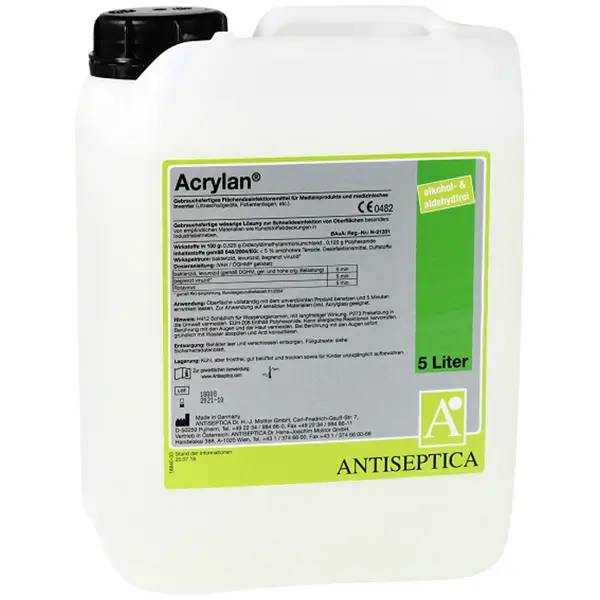 Ein Bild von Antiseptica Acrylan Schnelldesinfektion - 5 Liter