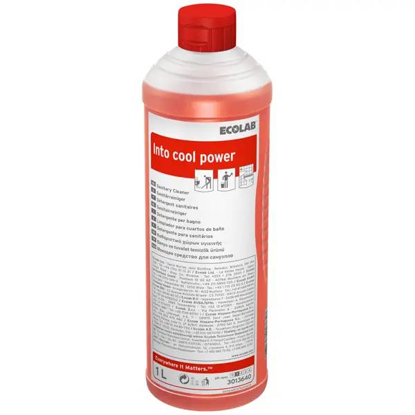 Ein Bild von Ecolab Into cool power Duft-Sanitärreiniger - 1 Liter