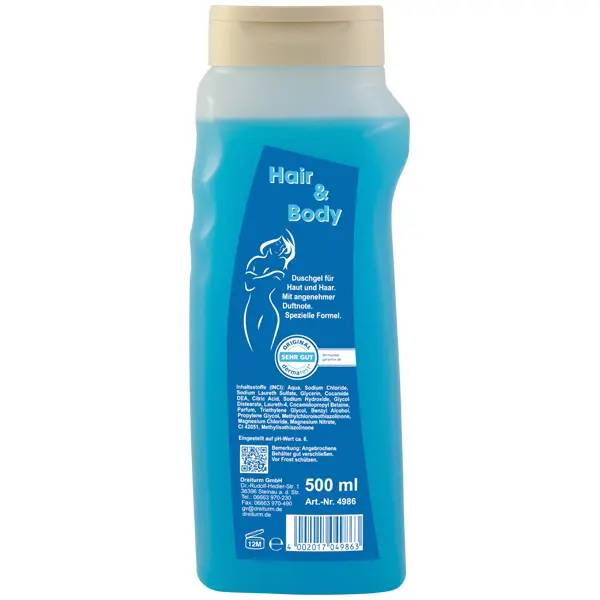 Ein Bild von Dreiturm Hair & Body Shampoo - 500 ml