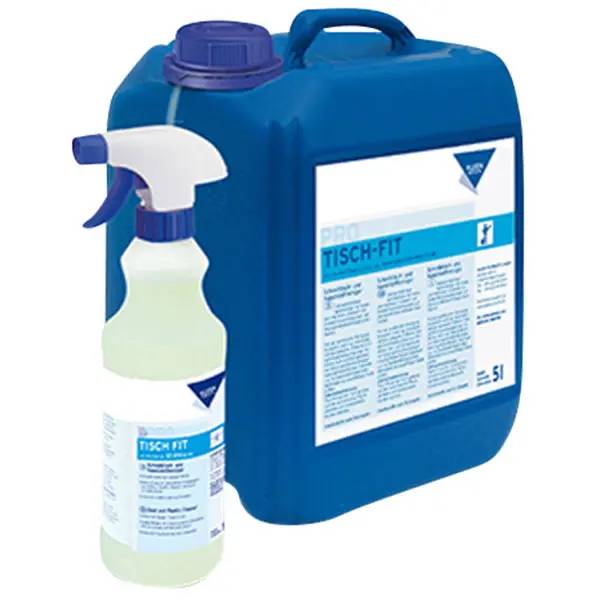 Ein Bild von Kleen Purgatis Tisch Fit Glas-/Spezialreiniger - 5 Liter