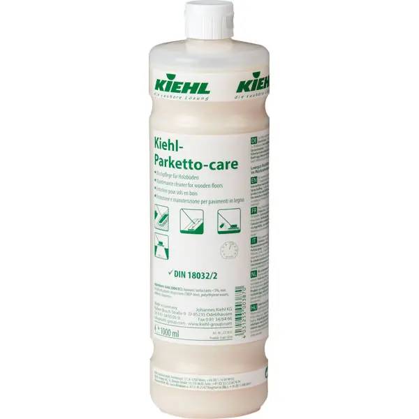 Ein Bild von Kiehl Parketto-care Parkettwischpflege - 1 Liter