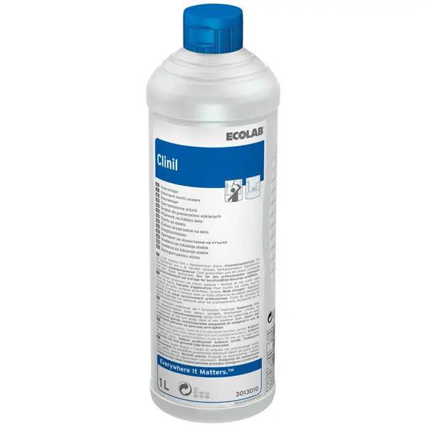 Ein Bild von Ecolab Clinil Fenster- & Glasreiniger - 1 Liter