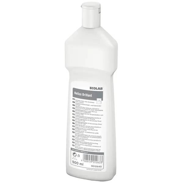 Ein Bild von Ecolab Helios Brillant Glaskeramikkochfeld- & Edelstahlreiniger - 500 ml