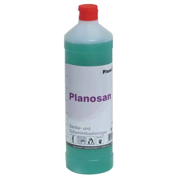 Ein Bild von Planol Planosan Sanitär- & Schwimmbadreiniger - 1 Liter