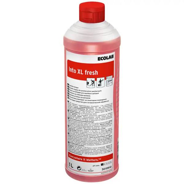 Ein Bild von Ecolab Into XL fresh Duft-Sanitärreiniger - 1 Liter