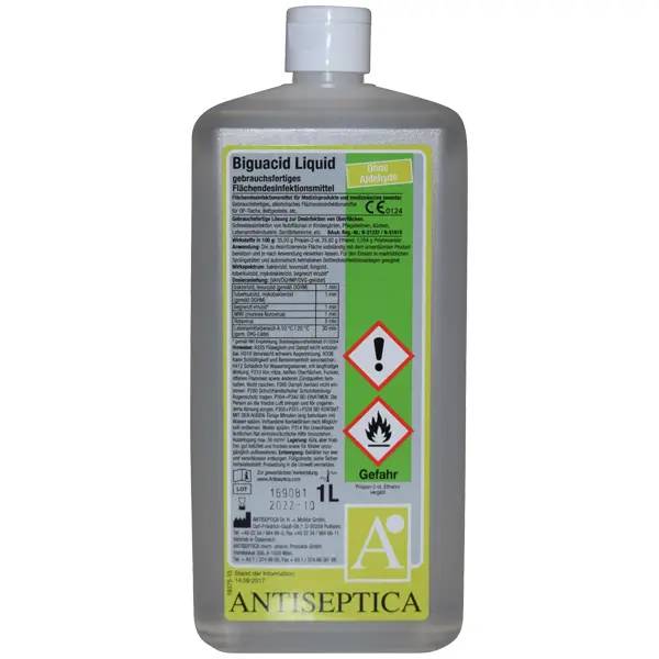 Ein Bild von Antiseptica Biguacid Liquid Flächendesinfektion - 1 Liter