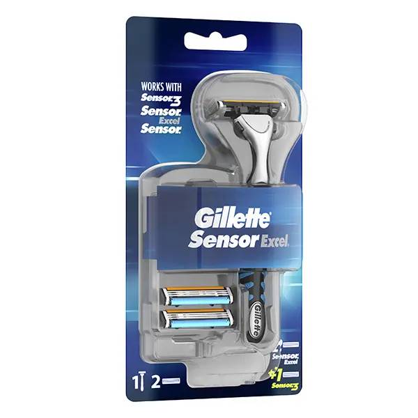 Gillette SensorExcel Universal Rasierapparat - 1 Stück