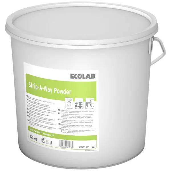 Ein Bild von Ecolab Strip-A-Way Powder Entkalker - 12 kg