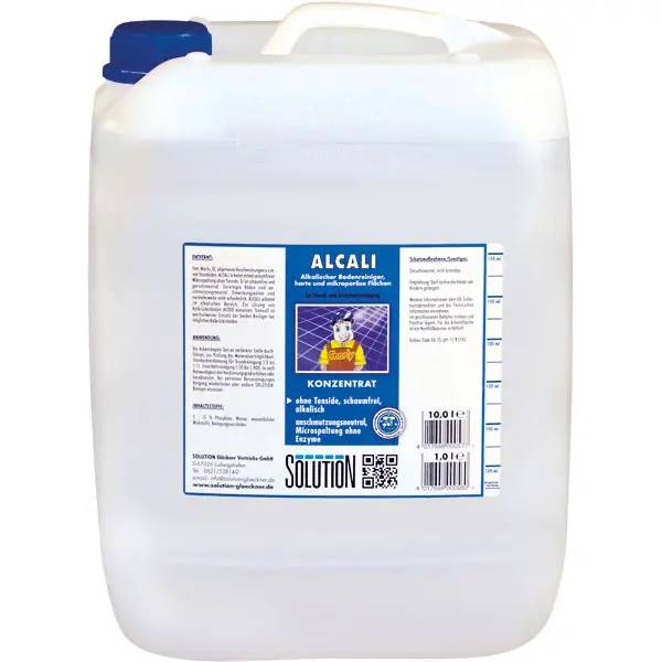 Ein Bild von Solution Glöckner CHARLY Super-Mop-Bodenreiniger alkalisch - 10 Liter