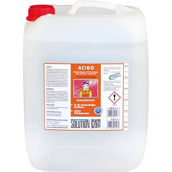 Solution Glöckner CHARLY Super-Mop-Bodenreiniger ACIDO - 10 Liter