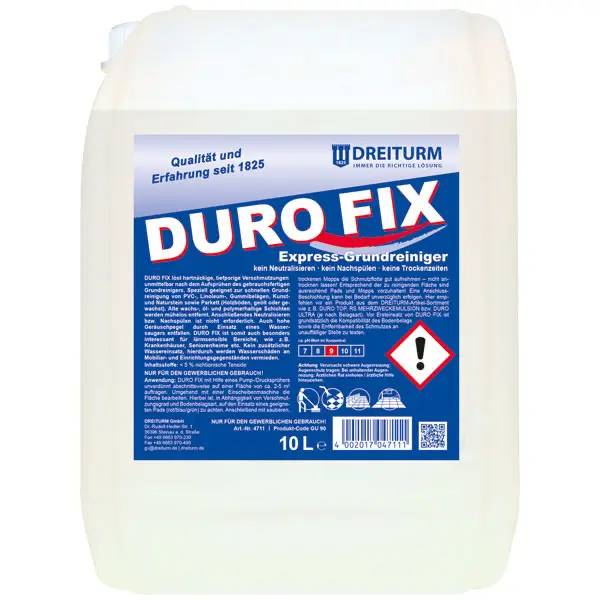 Ein Bild von Dreiturm DURO FIX Express-Grundreiniger - 10 Liter