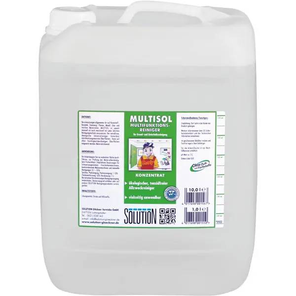 Ein Bild von Solution Glöckner MULTISOL Multifunktionsreiniger - 10 Liter