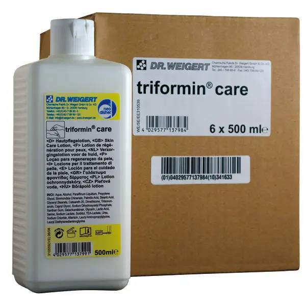 Ein Bild von Dr. Weigert triformin care Hautpflegecreme - 500 ml