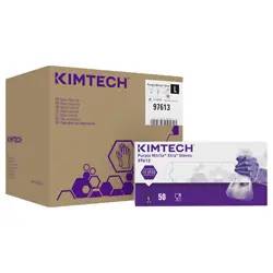 Ein Bild von Kimtech Science Purple Nitrile-Xtra-Handschuhe - L