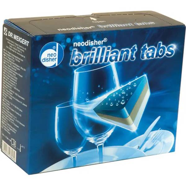 Dr. Weigert neodisher brilliant tabs Geschirreiniger - 60 Tabs