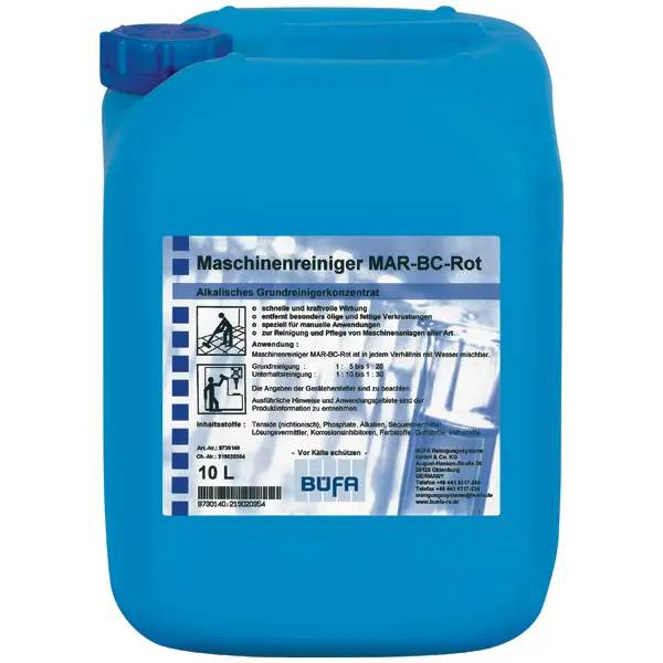 Maschinenreiniger Mar-BC-Rot - 10 Liter