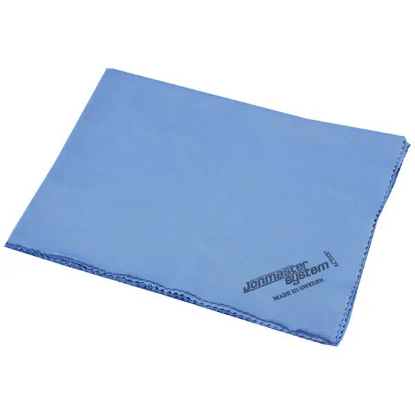 Ein Bild von Diversey Jonmaster Pro Window Cloth Glas-Microfasertuch - blau