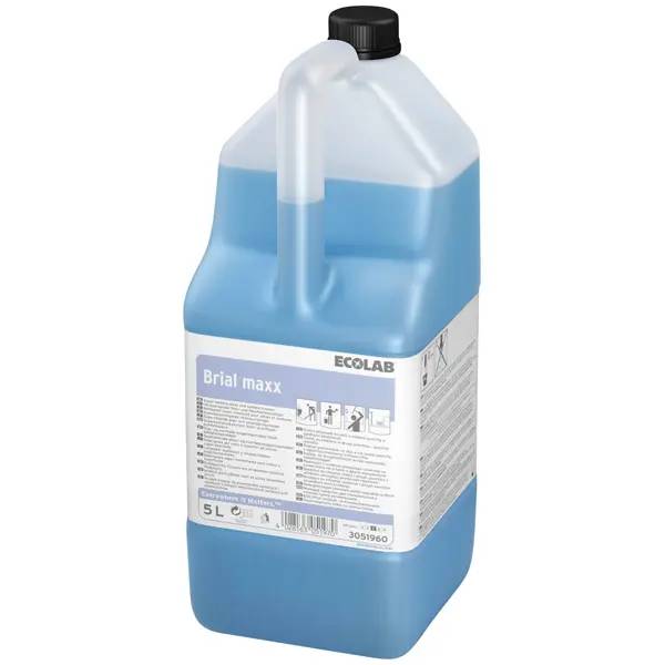 Ein Bild von Ecolab Brial MAXX Glas- & Oberflächenreiniger - 5 Liter