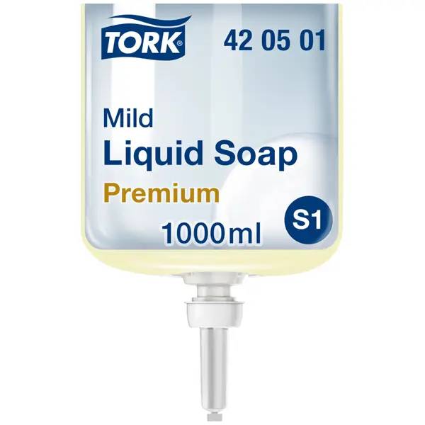 Ein Bild von Tork S1 Premium Flüssigseife Mild - 6x1 Liter