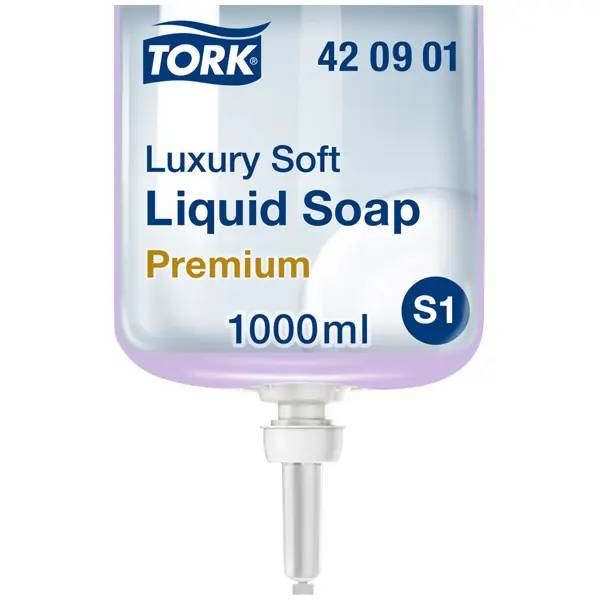 Ein Bild von Tork S1 Premium Flüssigseife Luxus - 6x1 Liter