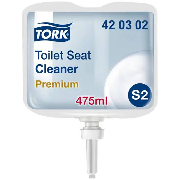 Ein Bild von Tork S2 Toilettensitzreiniger - 8x475 ml