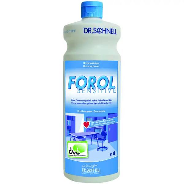 Ein Bild von Dr. Schnell FOROL sensitive Universalreiniger - 1 Liter