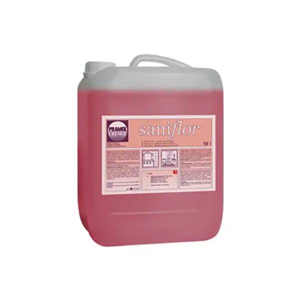 Ein Bild von Pramol saniflor Sanitär-& Duftreiniger - 10 Liter