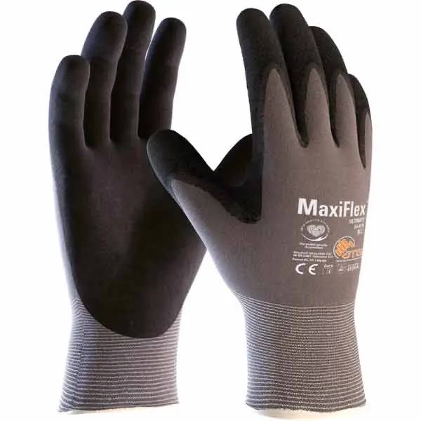 atg Maxiflex Ultimate Nylon-Strickhandschuh - 9