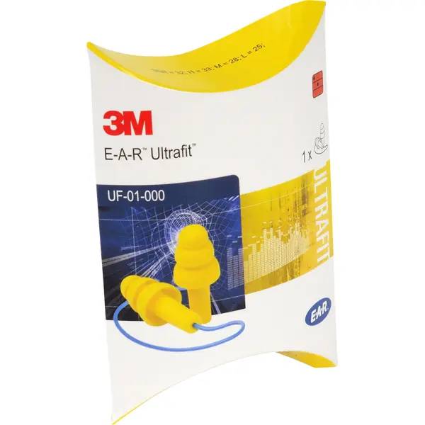 3M E-A-R Ultrafit UF01000 Gehörschutzstöpsel - 1 Paar