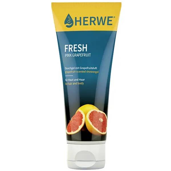 Ein Bild von Herwe FRESH Pink Grapefruit Duschgel - 200 ml