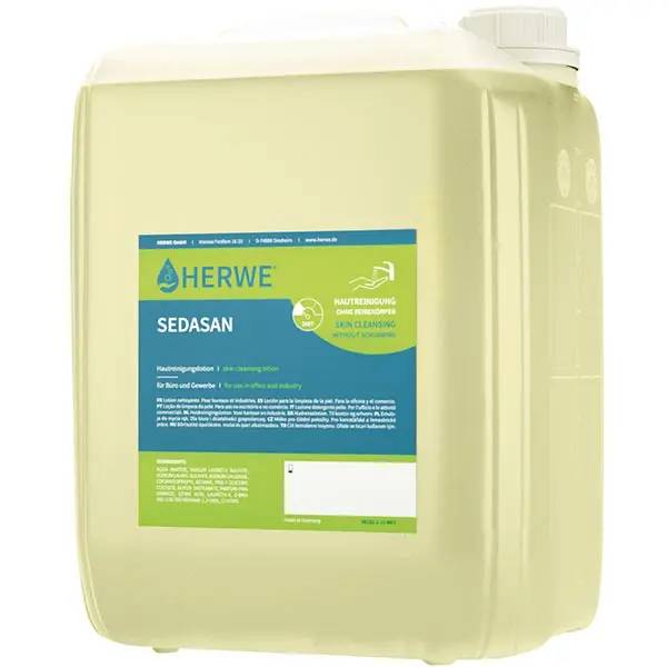 Ein Bild von Herwe Sedasan Reinigungslotion - 10 Liter