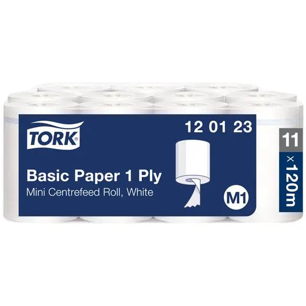 Tork Standard-Papierwischtücher mit Innenabrollung M1 - 11 Rollen